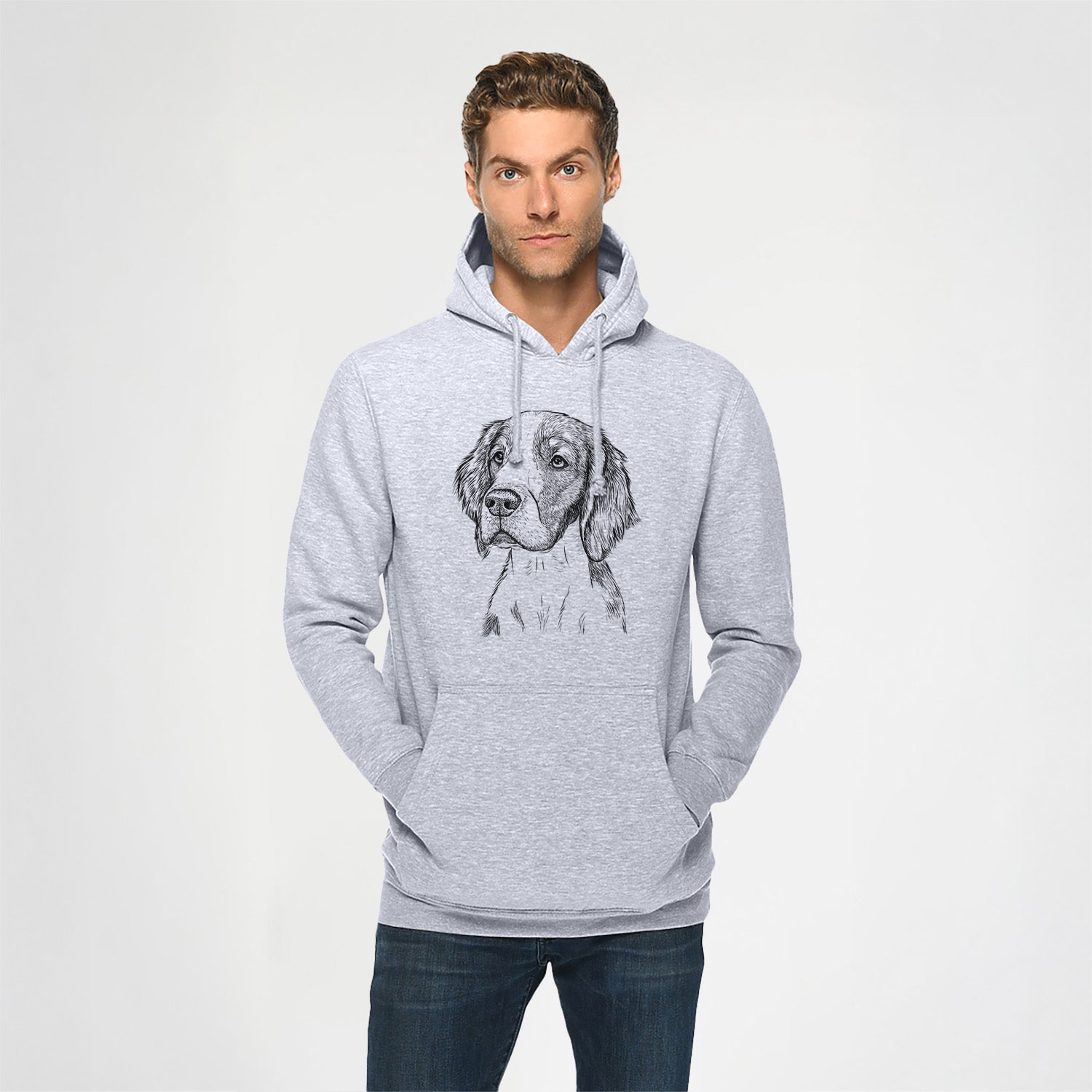 Roxy the Welsh Springer Spaniel- Heavyweight Fleece Hoodie