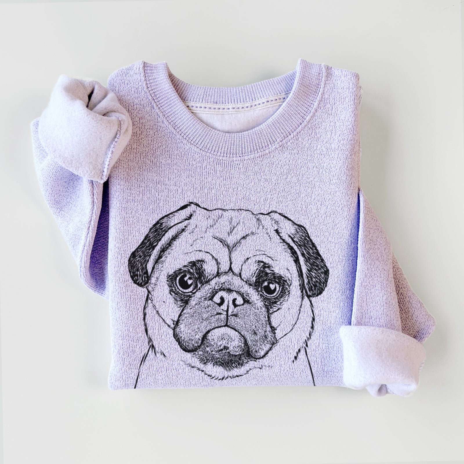 Ruby the Pug - Knit Sweatshirt