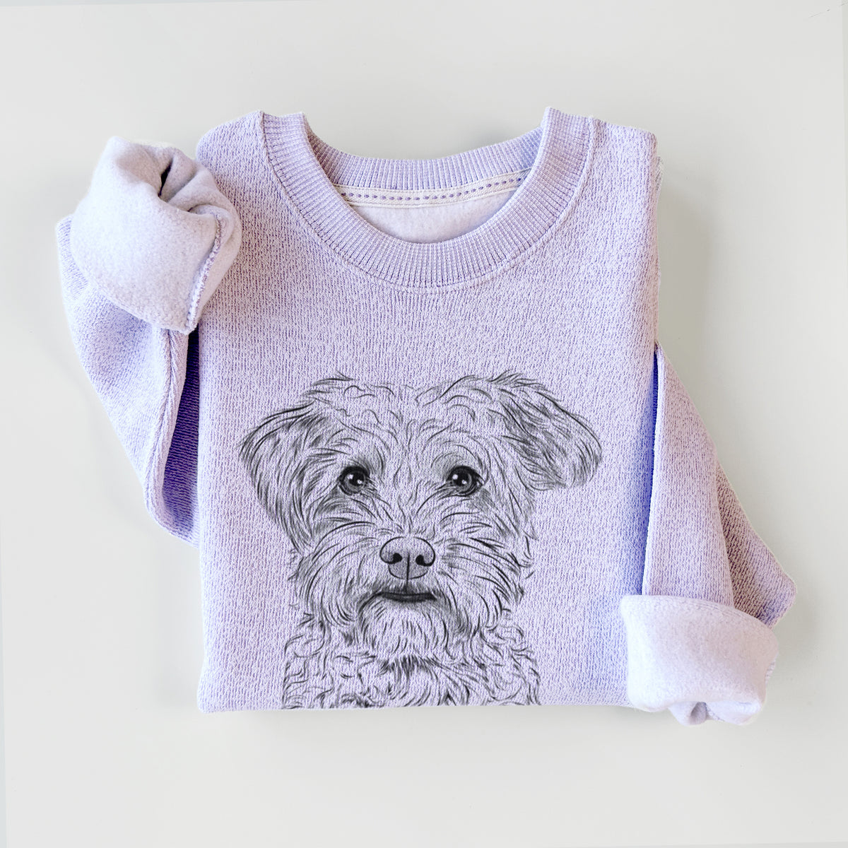 Rudy the Schnoodle - Knit Sweatshirt
