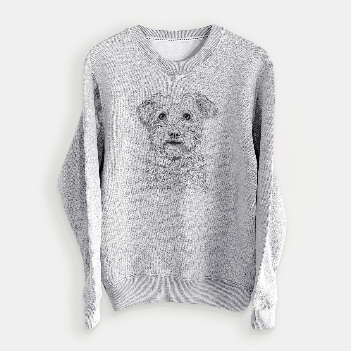 Rudy the Schnoodle - Knit Sweatshirt