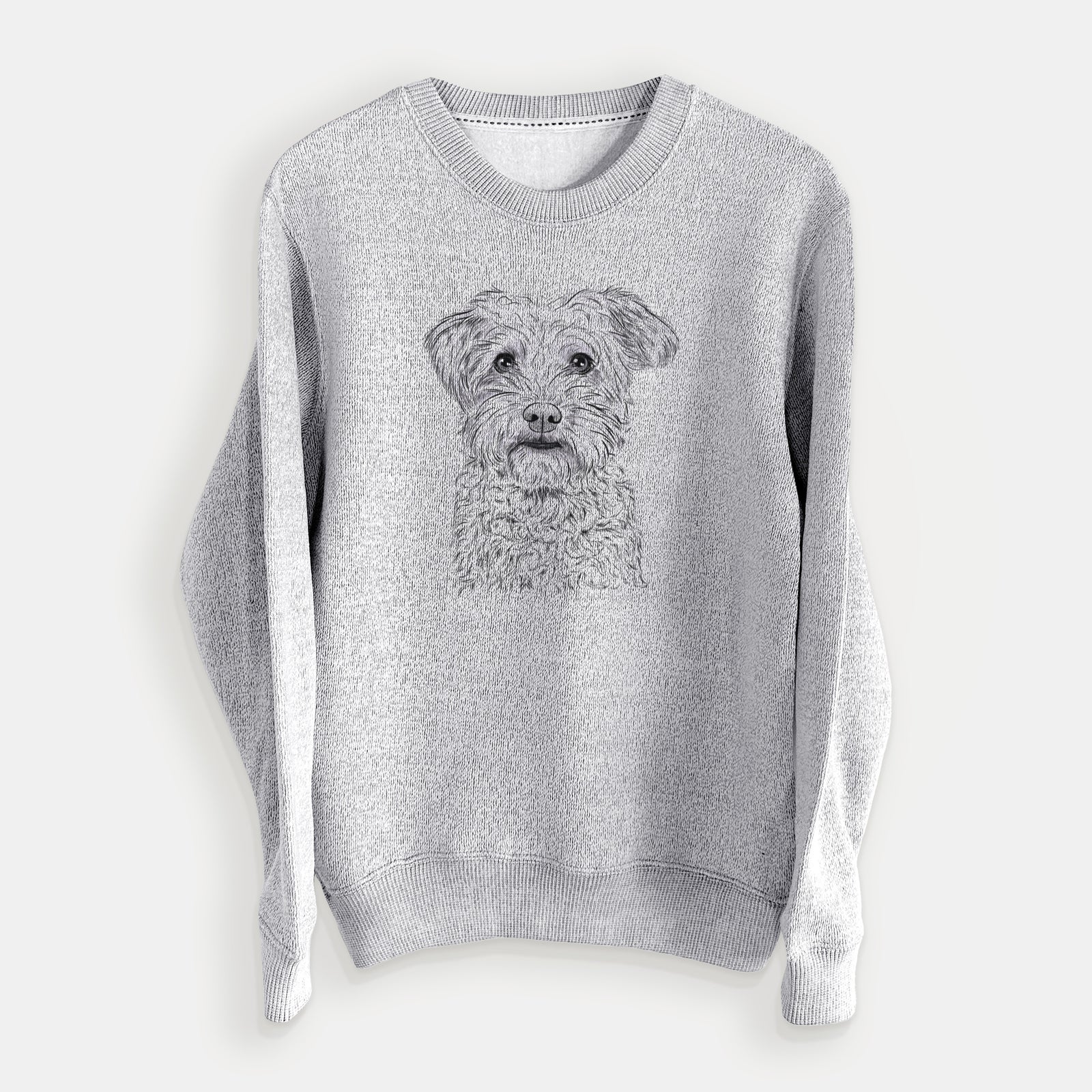 Rudy the Schnoodle - Knit Sweatshirt