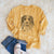 Bare Rutger the Nederlandse Kooikerhondje - Men's Heavyweight 100% Cotton Long Sleeve