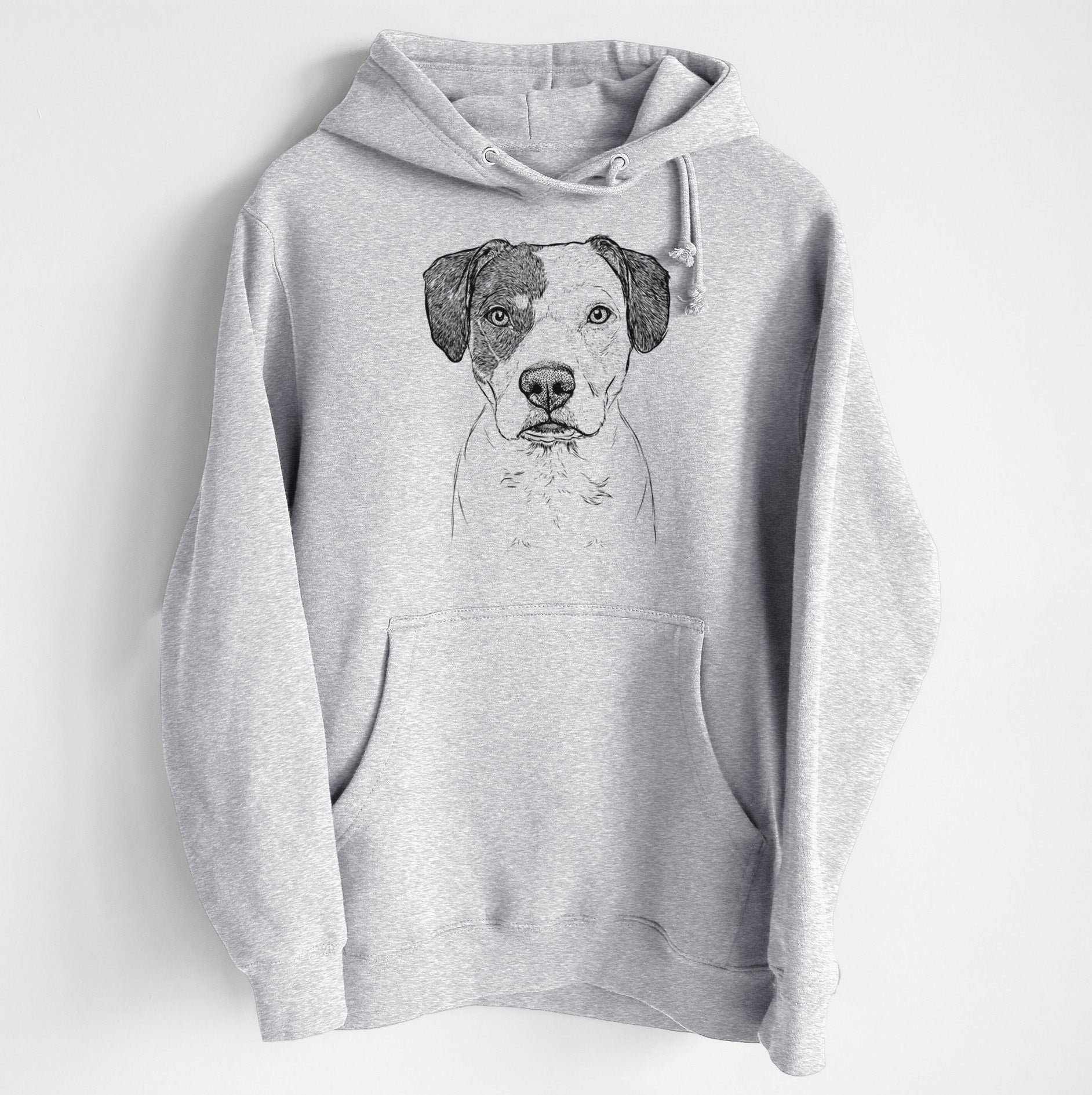 Ryleigh the Beagle Pitbull Mix- Heavyweight Fleece Hoodie