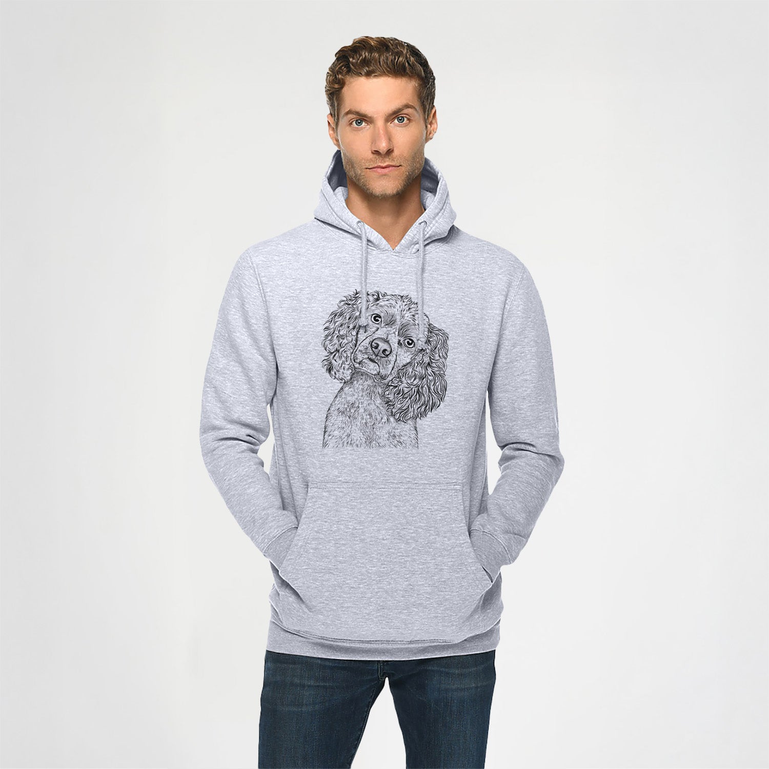 Sadie the Cocker Spaniel- Heavyweight Fleece Hoodie