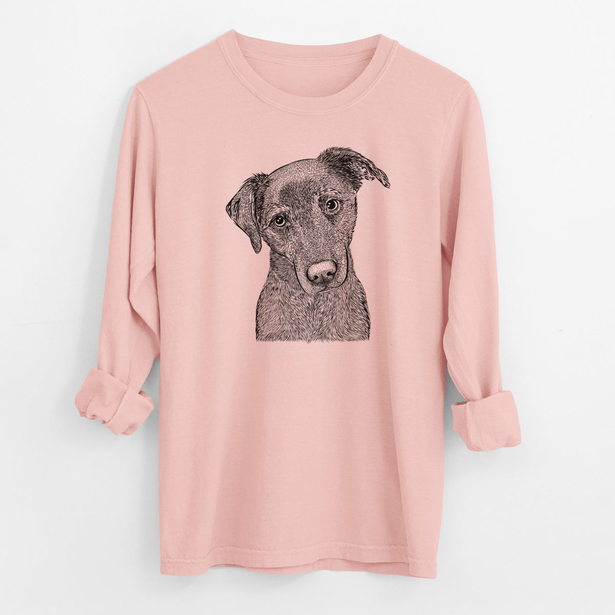 Bare Sadie the Whipador - Men's Heavyweight 100% Cotton Long Sleeve