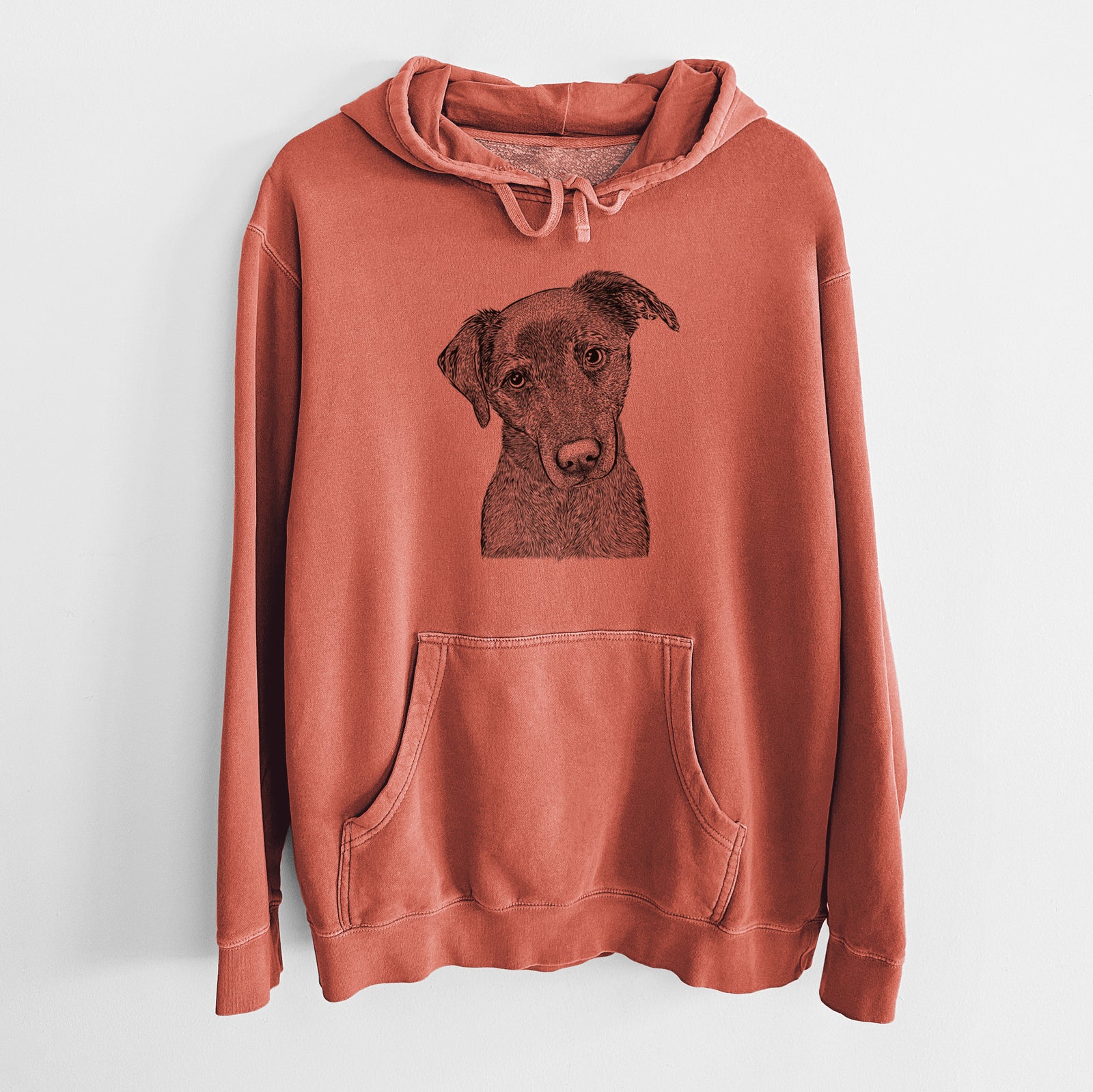 Bare Sadie the Whipador - Unisex Pigment Dyed Hoodie