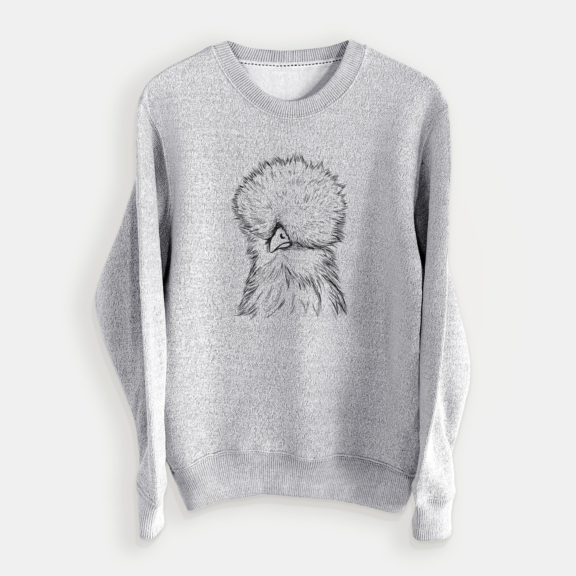 Sally the Silkie Chicken - Knit Sweatshirt