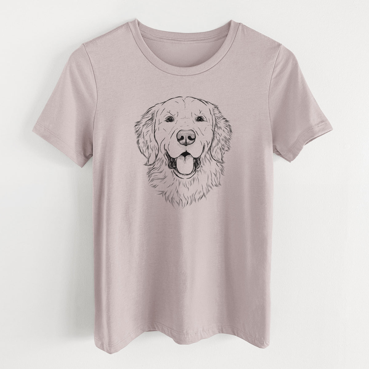Bare Sam the Golden Retriever - Women's Lightweight Relaxed Fit 100% Cotton Crewneck