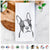 Samuel the Boston Terrier Tea Towel