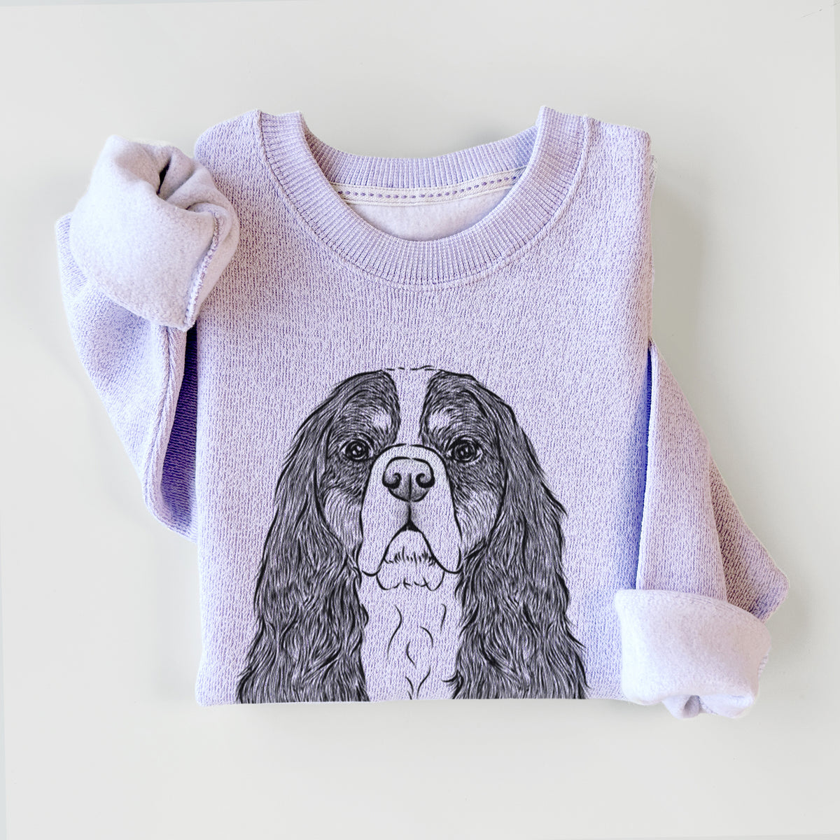 Sebastian the Cavalier King Charles Spaniel - Knit Sweatshirt