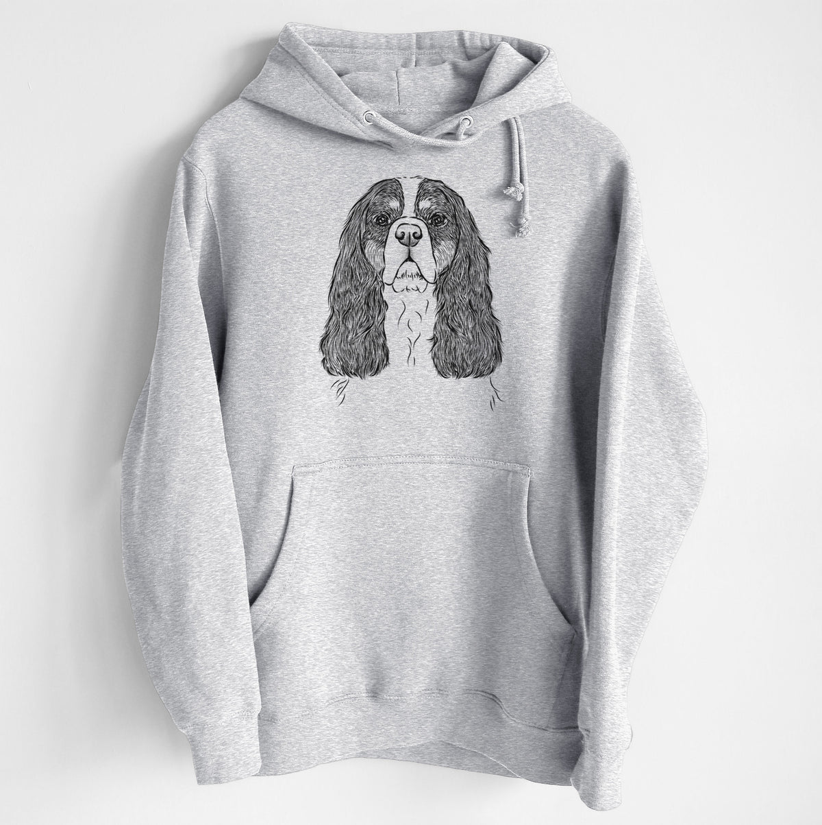 Sebastian the Cavalier King Charles Spaniel- Heavyweight Fleece Hoodie