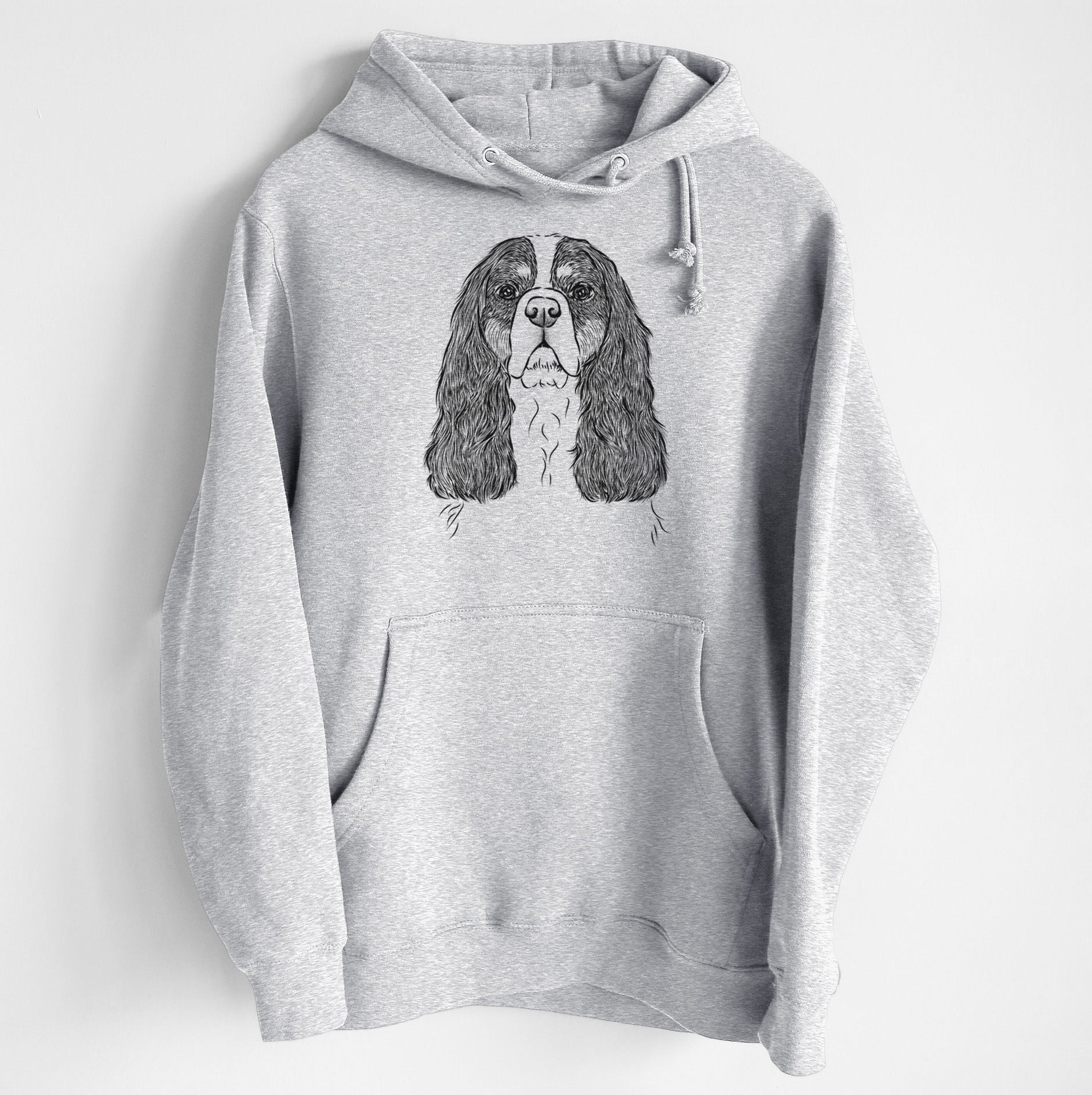 Sebastian the Cavalier King Charles Spaniel- Heavyweight Fleece Hoodie
