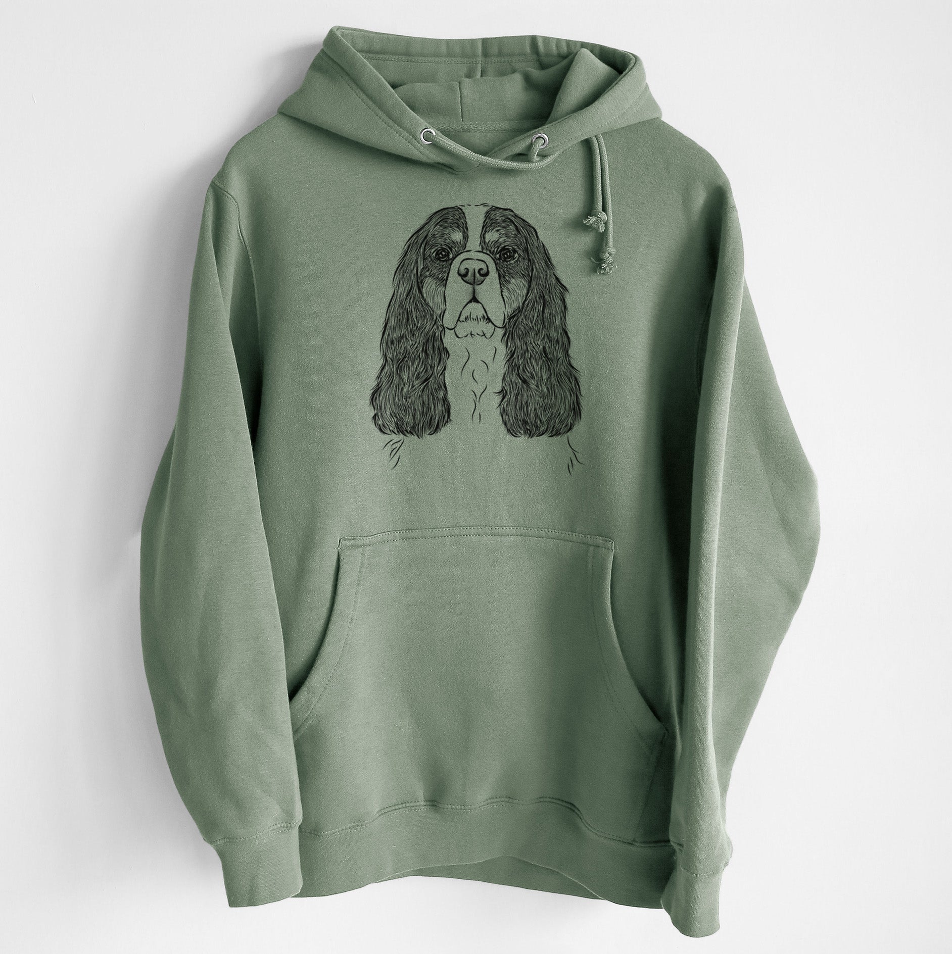 Sebastian the Cavalier King Charles Spaniel- Heavyweight Fleece Hoodie