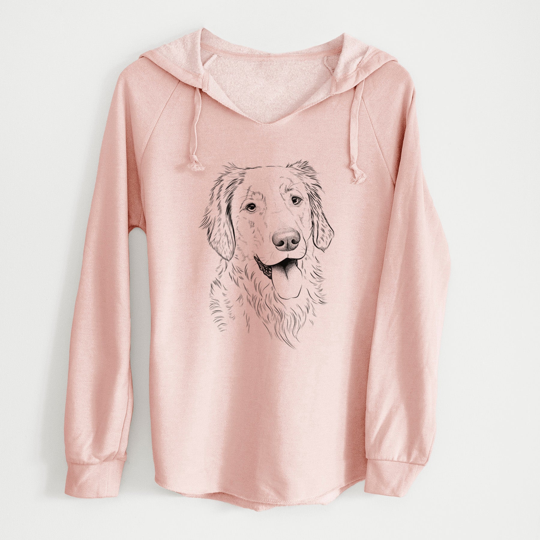 Bare Semba the Golden Retriever - Cali Wave Hooded Sweatshirt