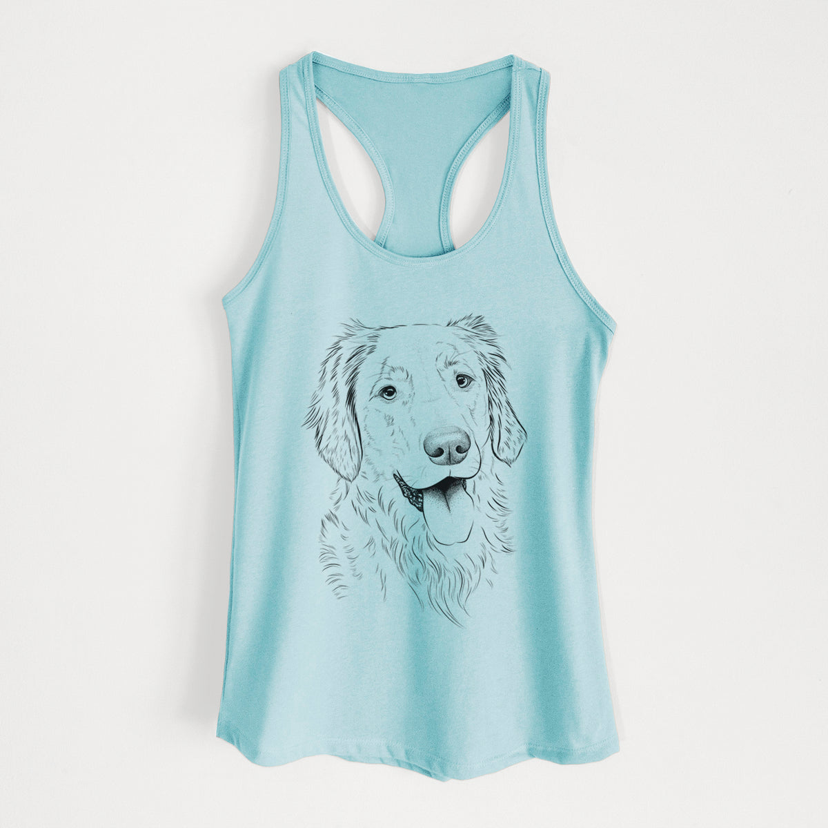 Semba the Golden Retriever - Women's Racerback Tanktop