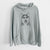 Bare Sesi the Siberian Husky - Unisex Pigment Dyed Hoodie