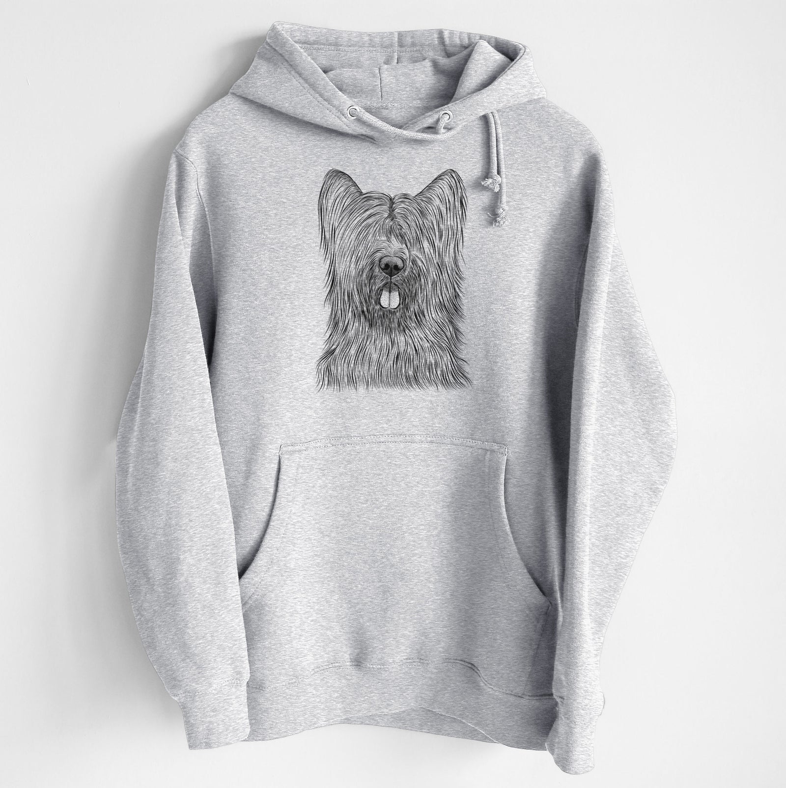 Shay the Briard- Heavyweight Fleece Hoodie