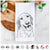 Shelby the Golden Retriever Tea Towel