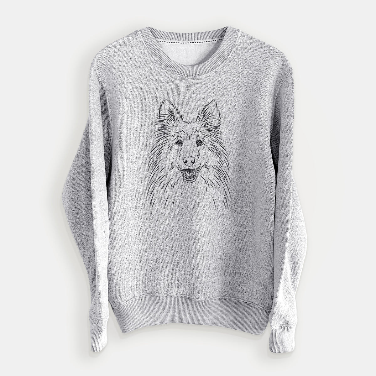 Sheldon the Shetland Sheepdog - Knit Sweatshirt