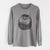 Bare Sid the Hedgehog - Men's Heavyweight 100% Cotton Long Sleeve