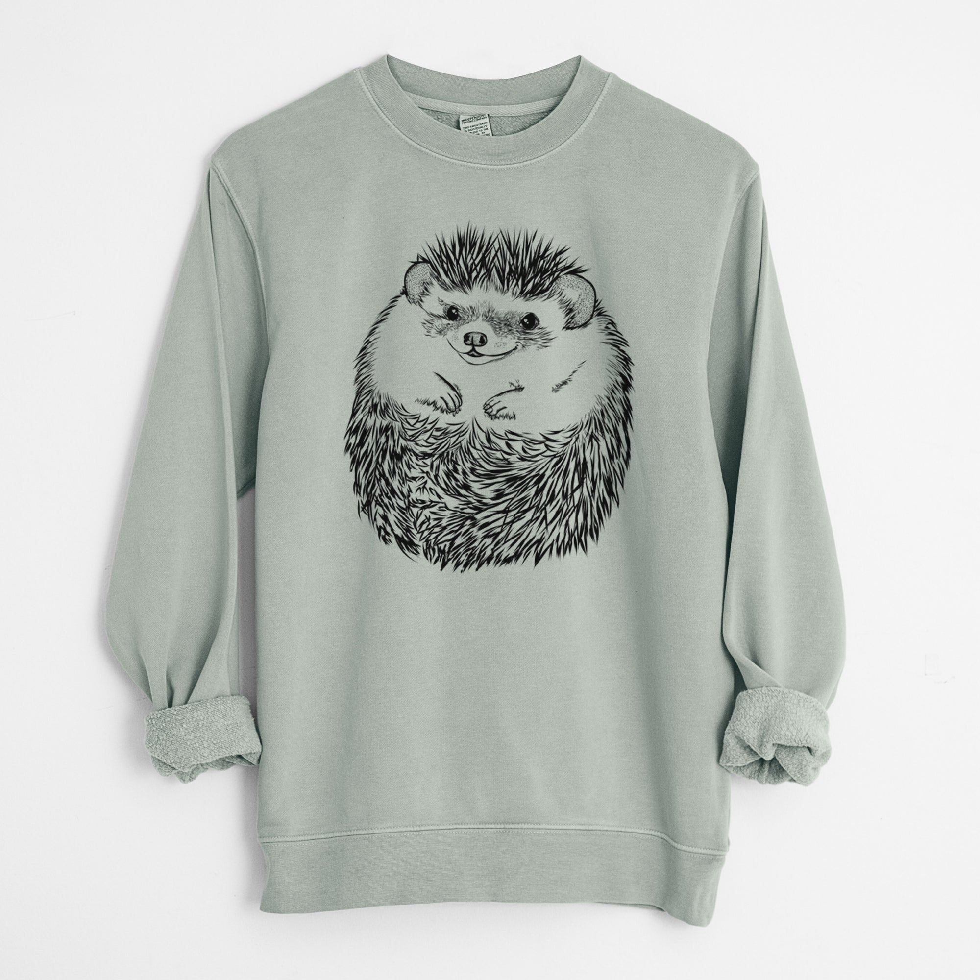 Bare Sid the Hedgehog - Unisex Pigment Dyed Crew Sweatshirt