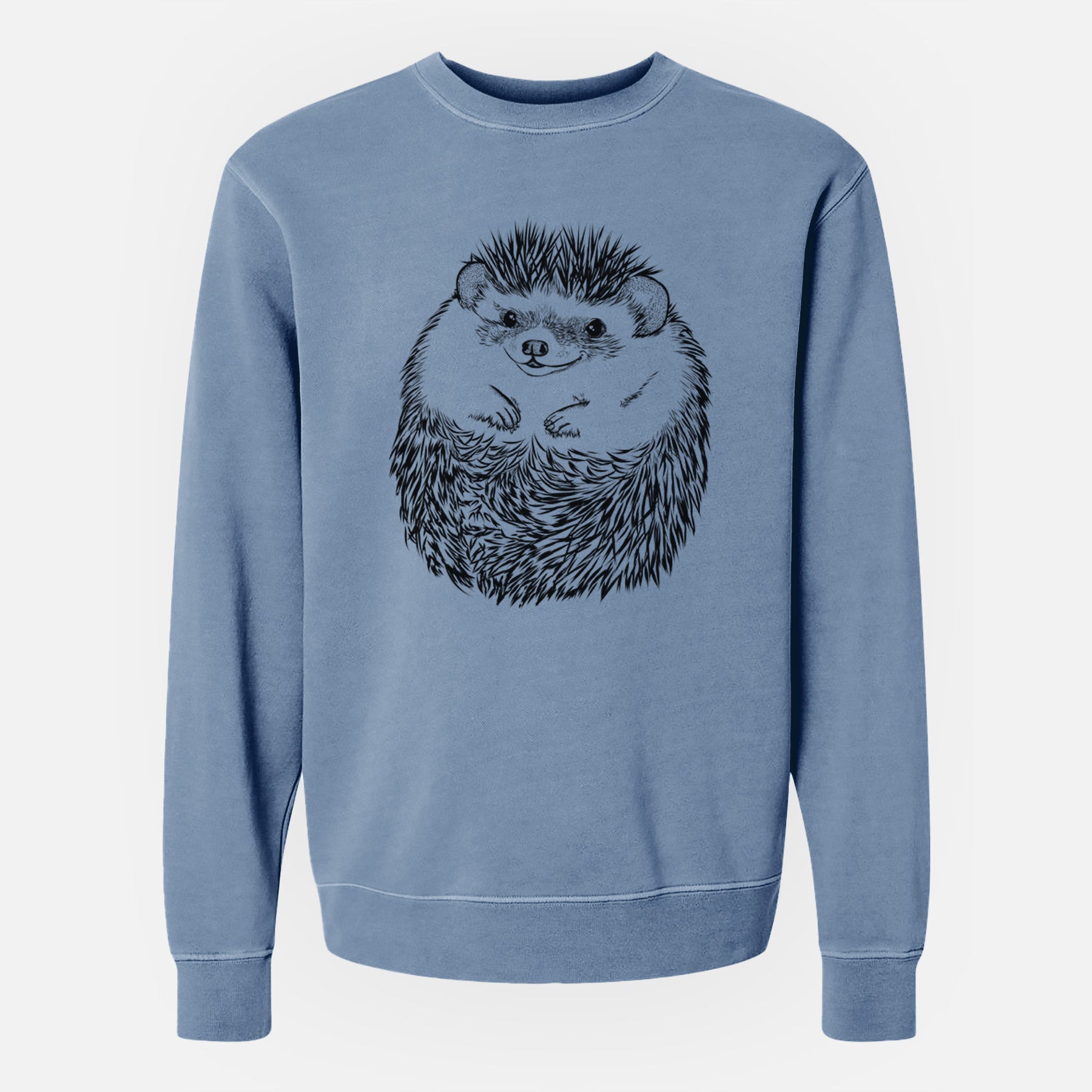 Bare Sid the Hedgehog - Unisex Pigment Dyed Crew Sweatshirt