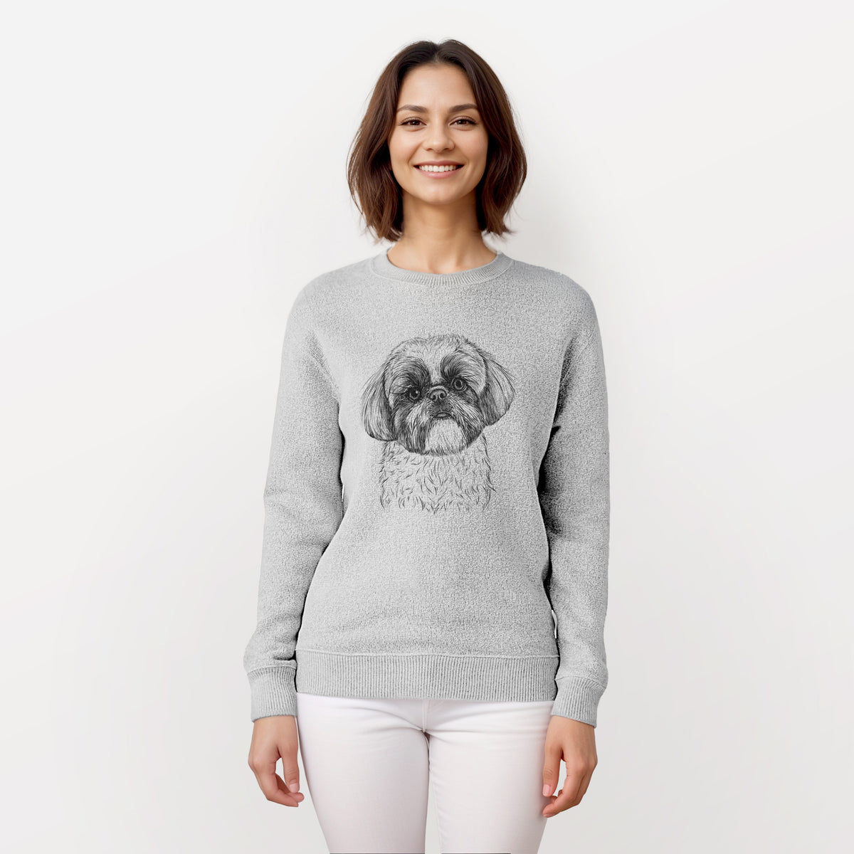 Simon the Shih Tzu - Knit Sweatshirt