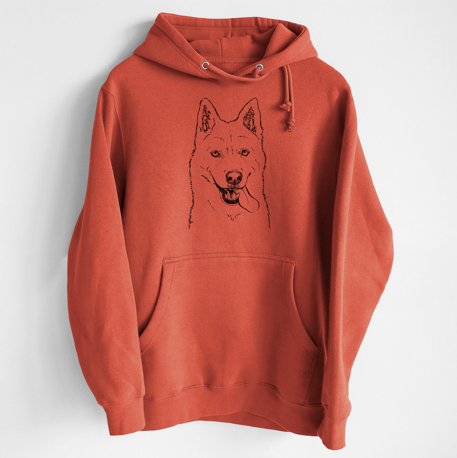 Sinatra the Siberian Husky- Heavyweight Fleece Hoodie