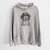 Bare Smoky the Bernedoodle Puppy - Unisex Pigment Dyed Hoodie