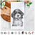 Smoky the Bernedoodle Puppy Tea Towel