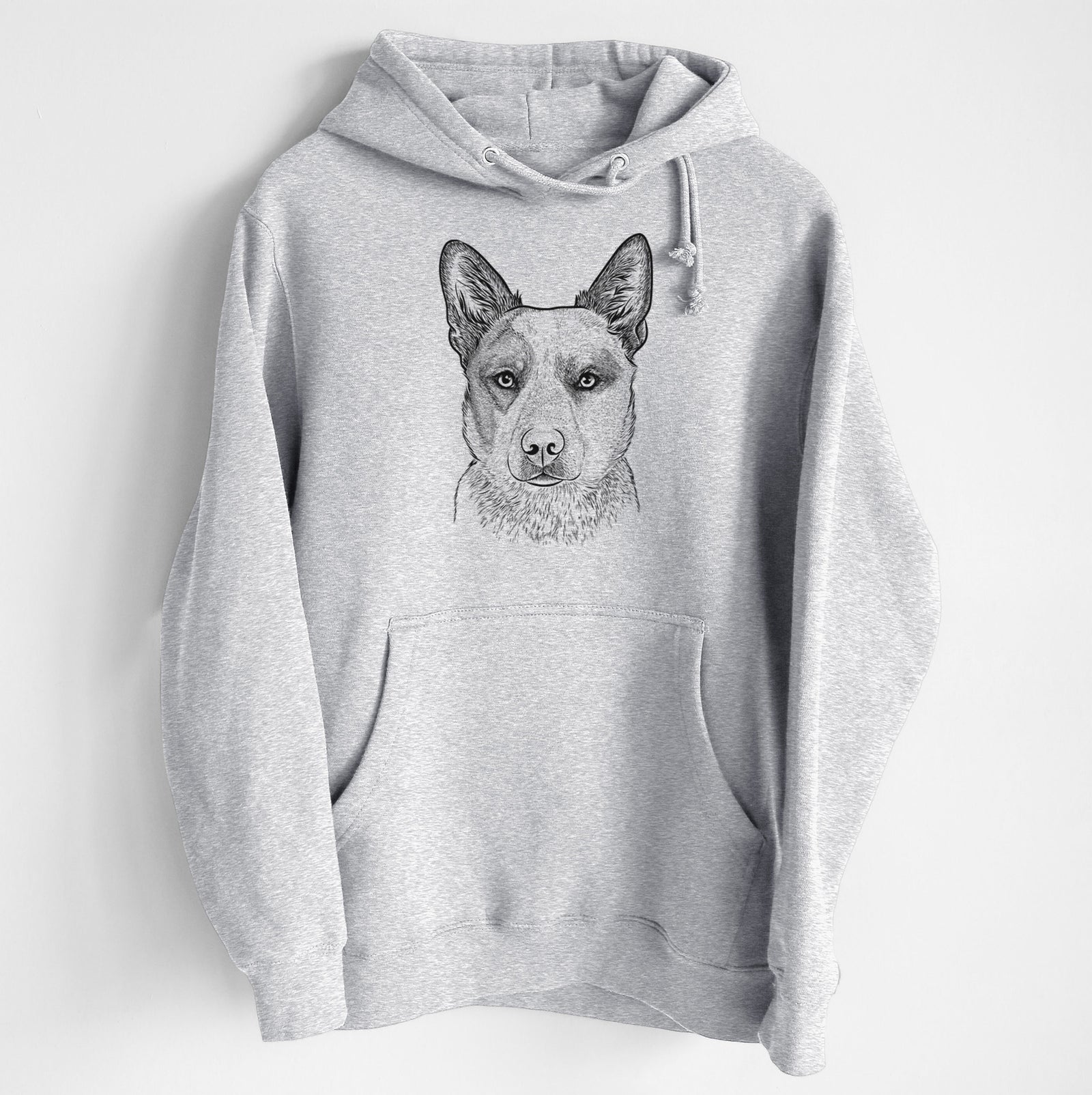Snap the Australian Cattle Dog- Heavyweight Fleece Hoodie