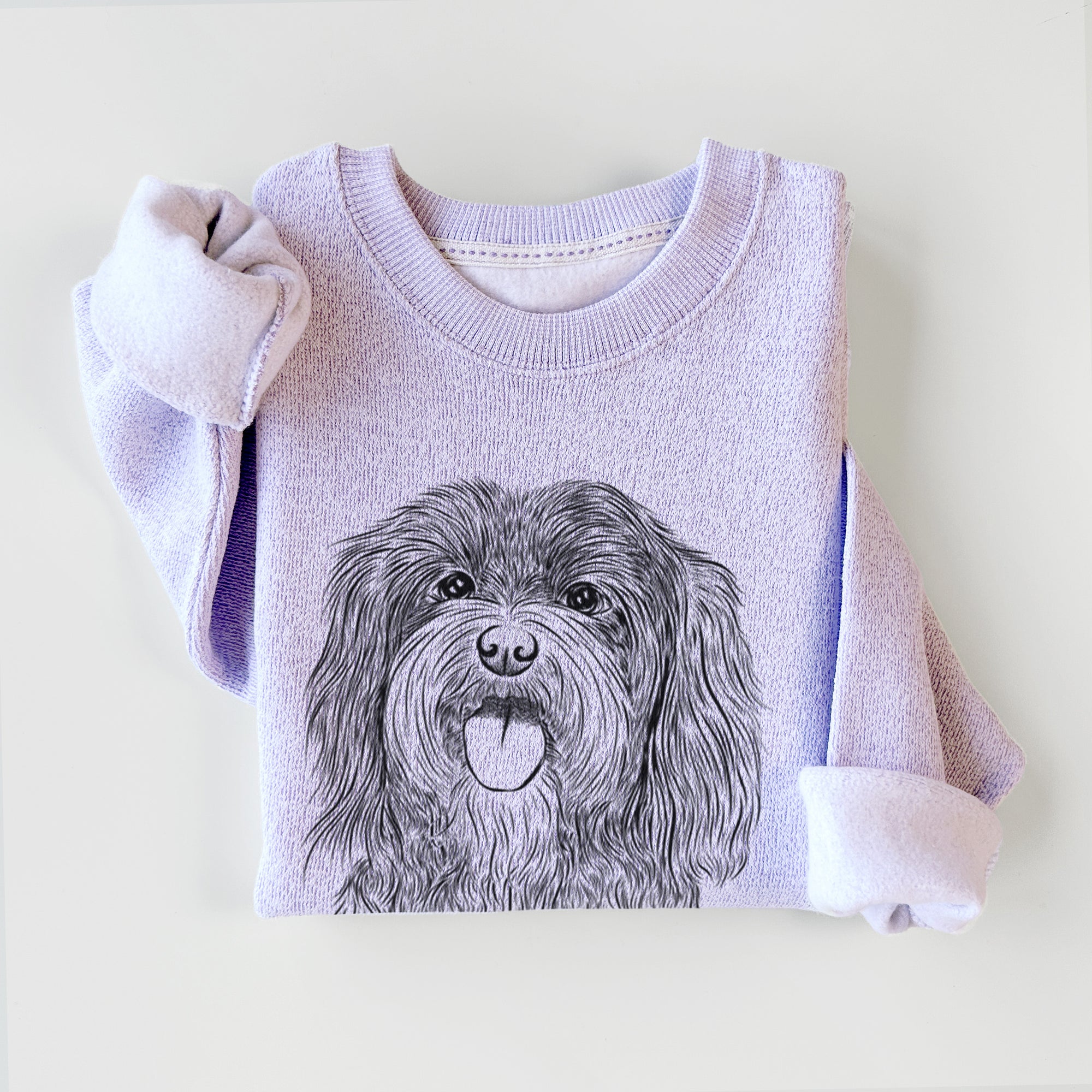 Sophie the Havanese - Knit Sweatshirt