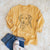 Bare Spencer the Golden Retriever - Men's Heavyweight 100% Cotton Long Sleeve