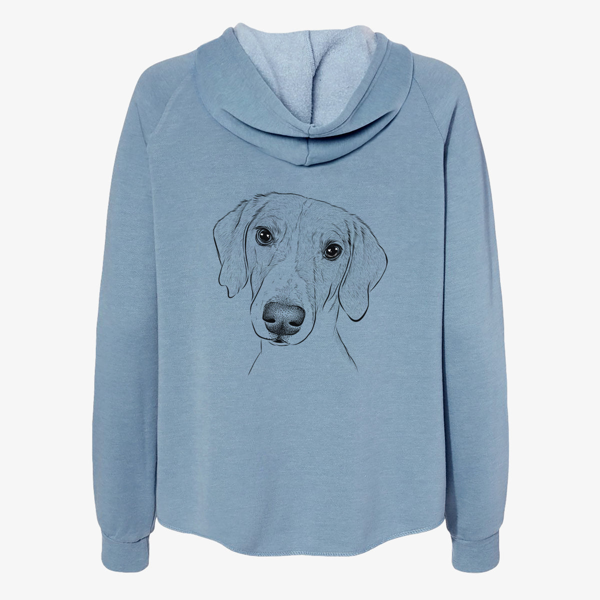 Stanley the Foxhound - Women's Cali Wave Zip-Up Sweatshirt
