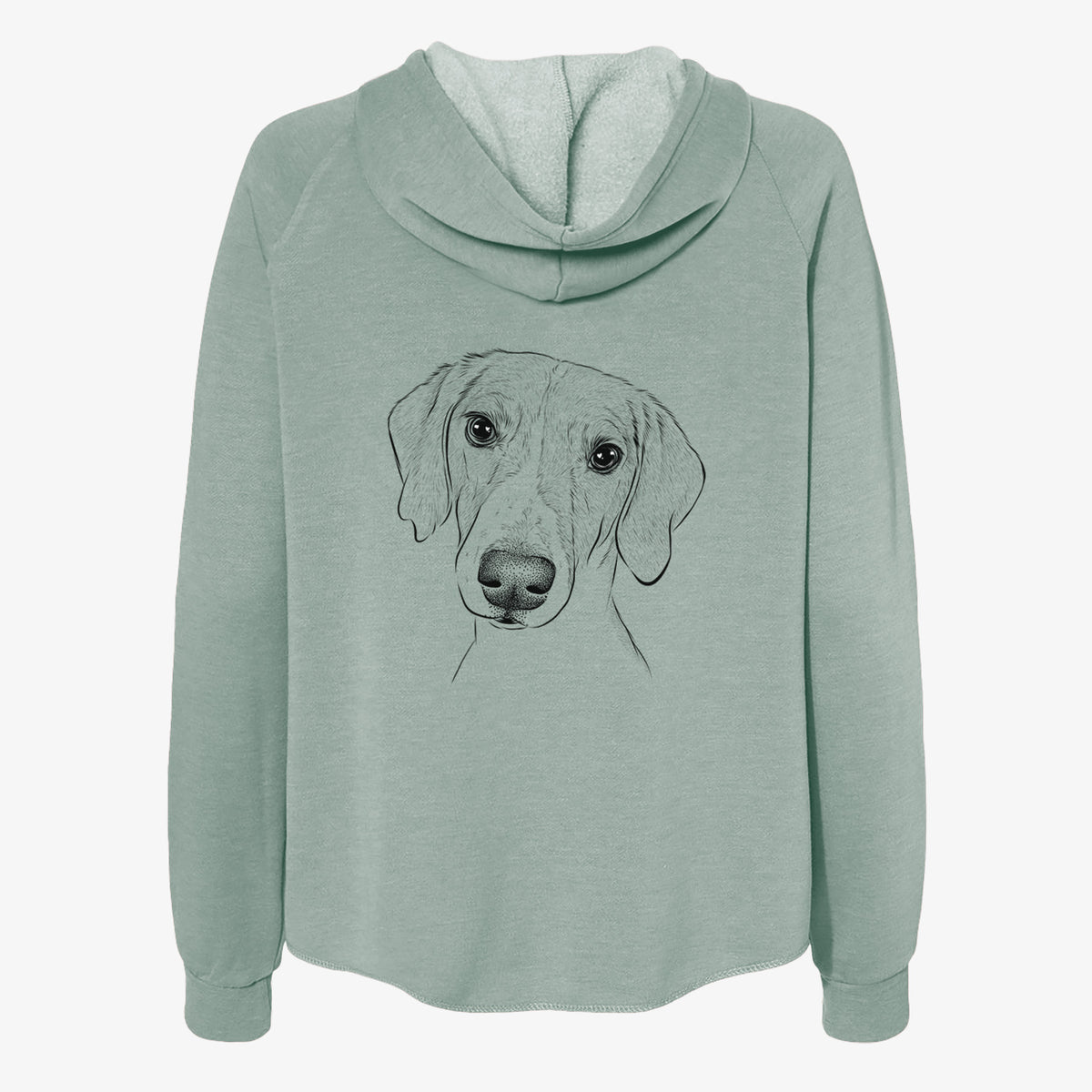 Stanley the Foxhound - Women's Cali Wave Zip-Up Sweatshirt