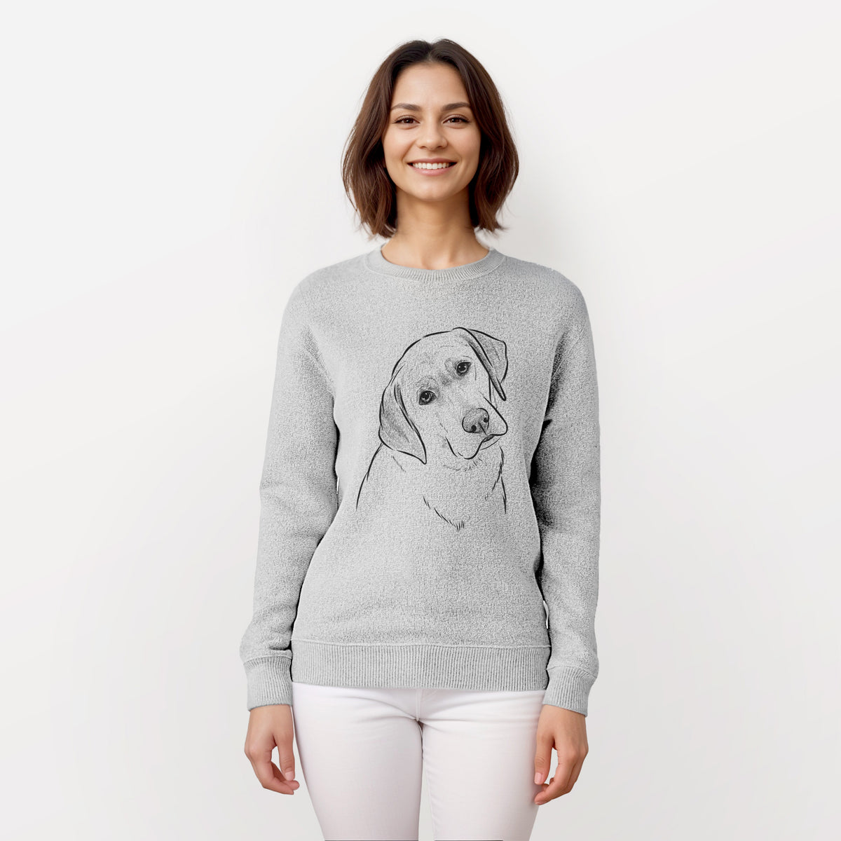 Stella the Yellow Lab - Knit Sweatshirt