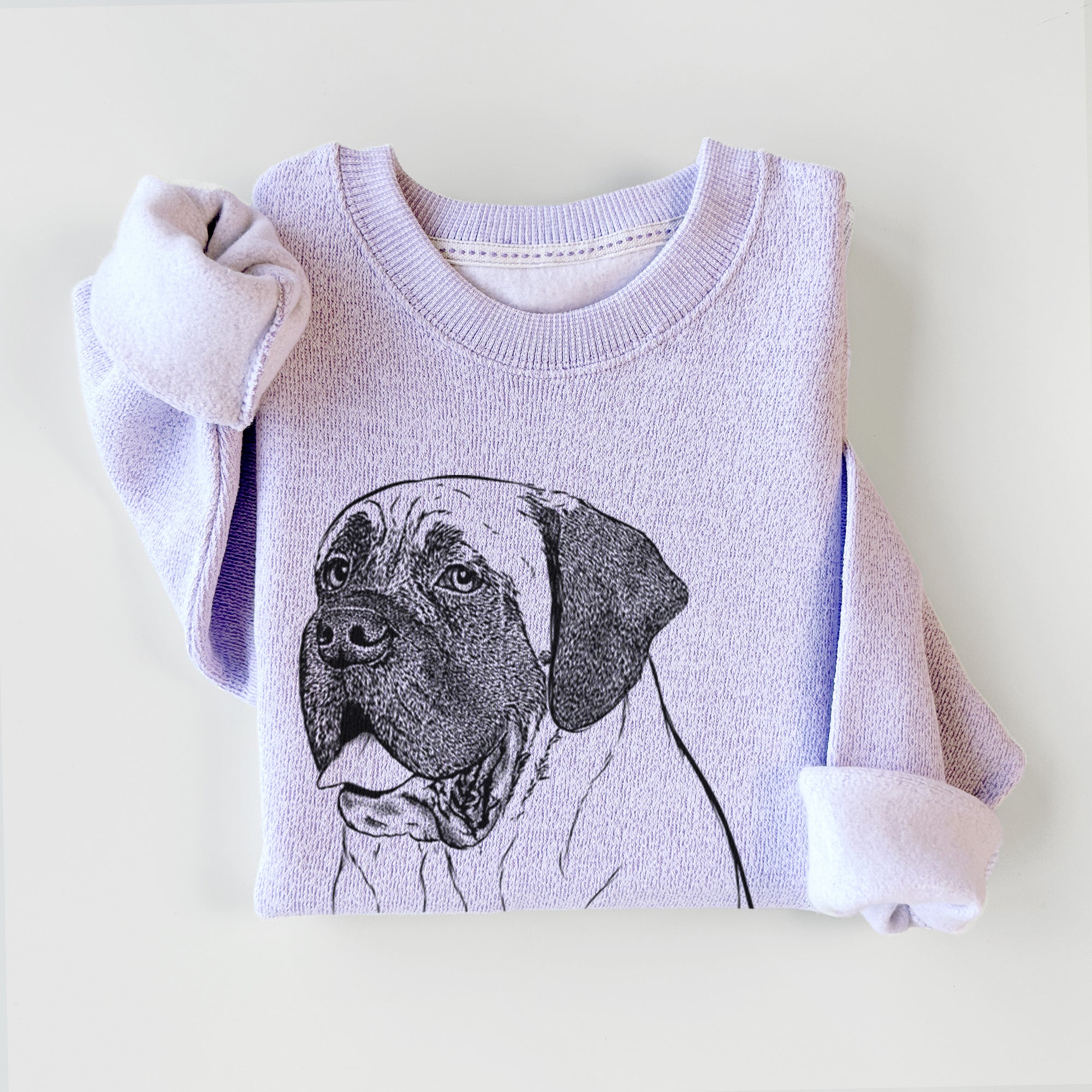 Sterling the English Mastiff - Knit Sweatshirt