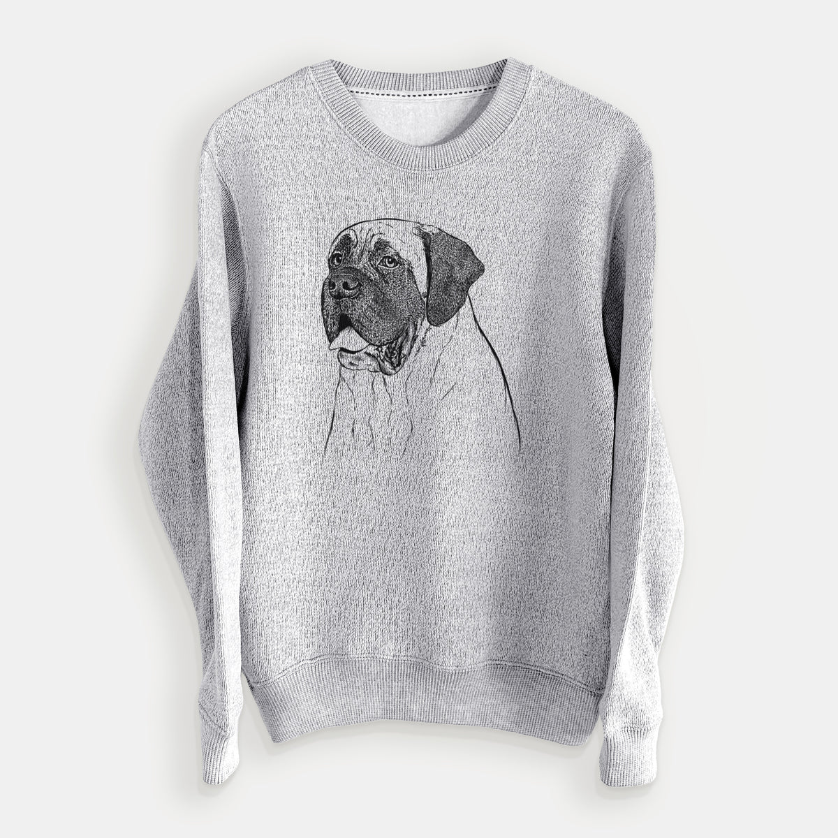 Sterling the English Mastiff - Knit Sweatshirt