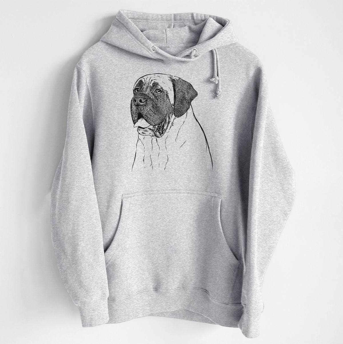 Sterling the English Mastiff- Heavyweight Fleece Hoodie