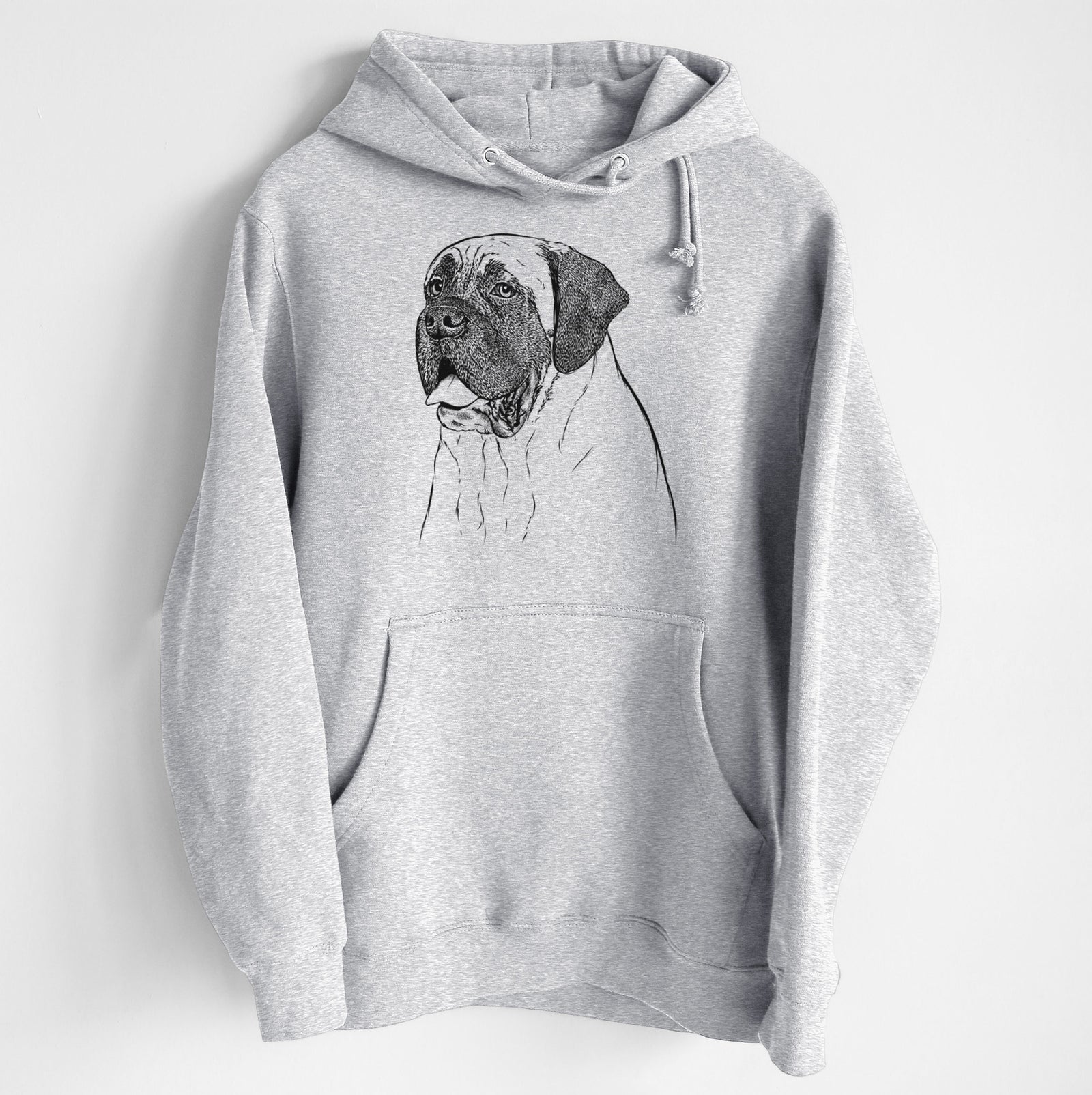 Sterling the English Mastiff- Heavyweight Fleece Hoodie