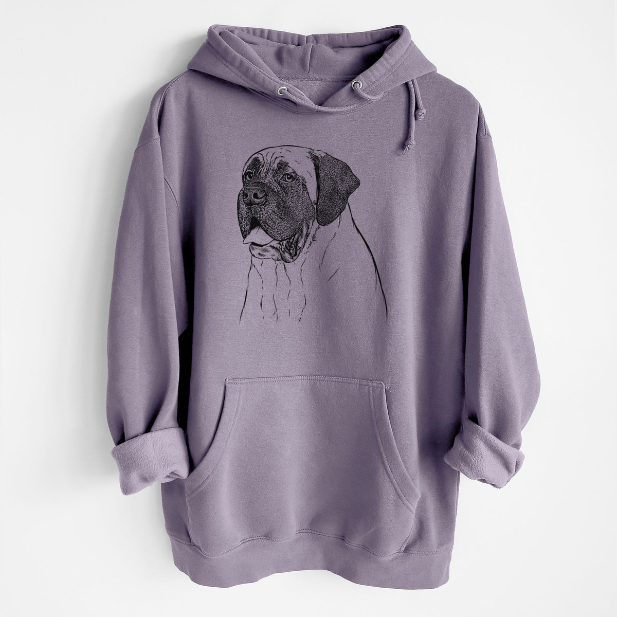 Sterling the English Mastiff- Heavyweight Fleece Hoodie