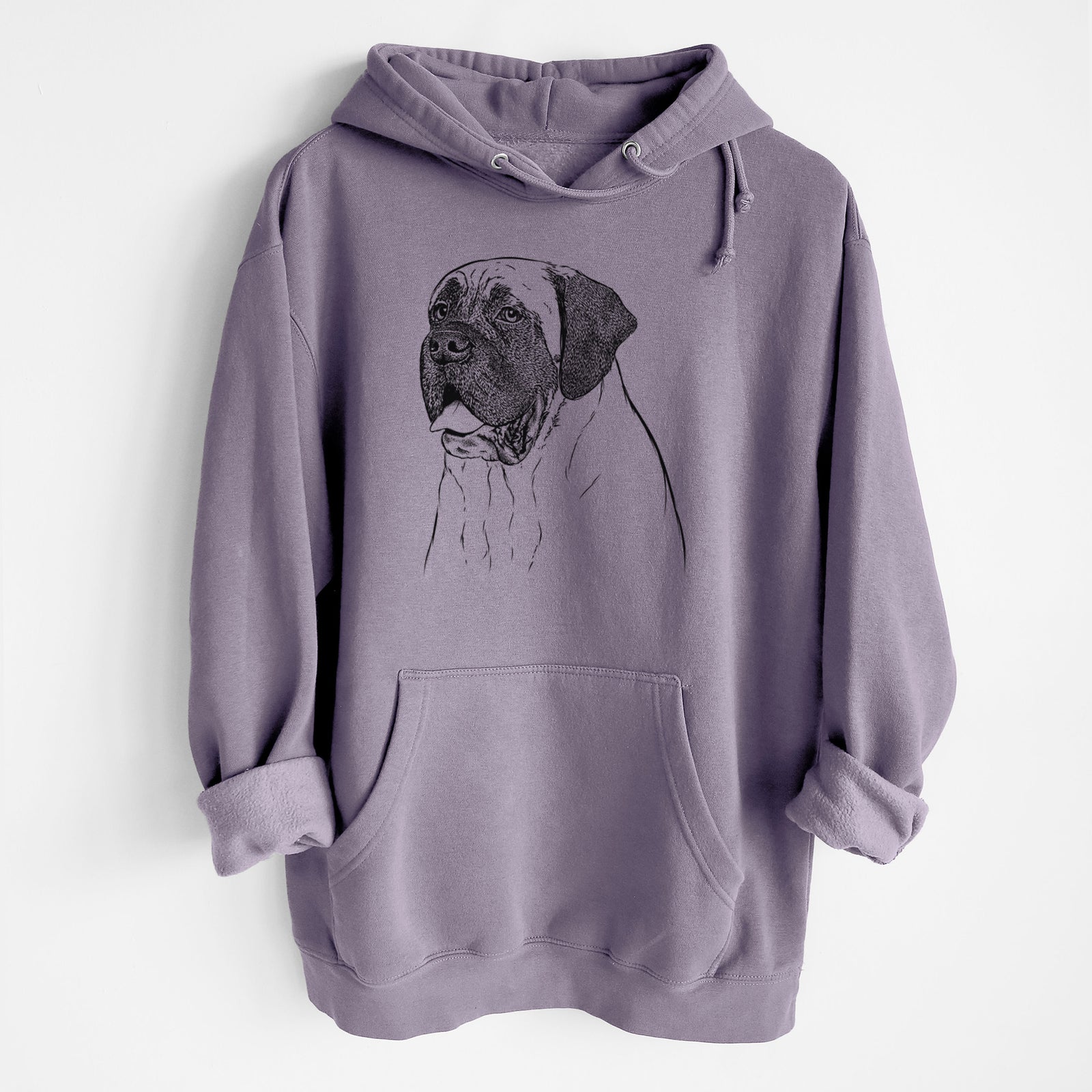 Sterling the English Mastiff- Heavyweight Fleece Hoodie