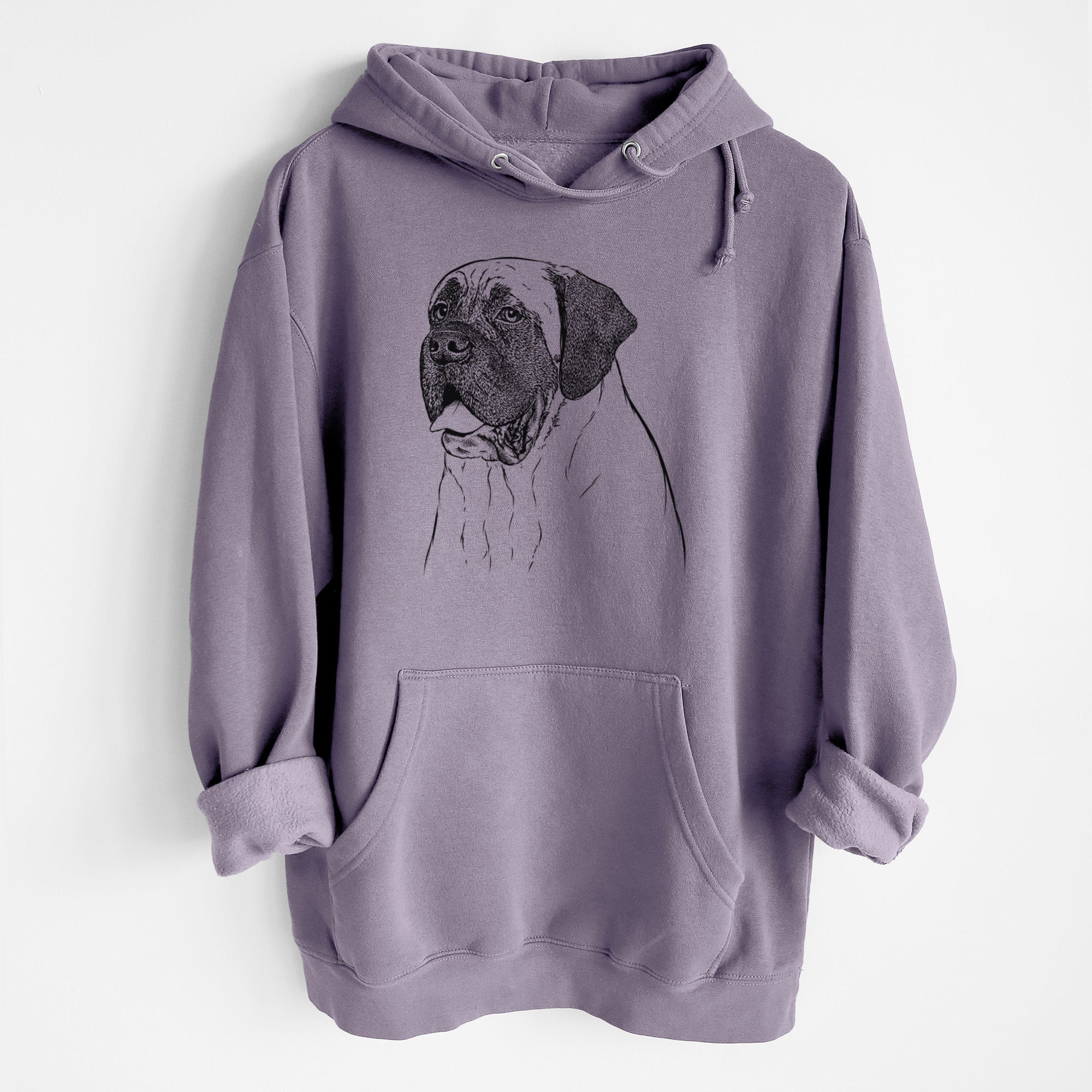 Sterling the English Mastiff- Heavyweight Fleece Hoodie