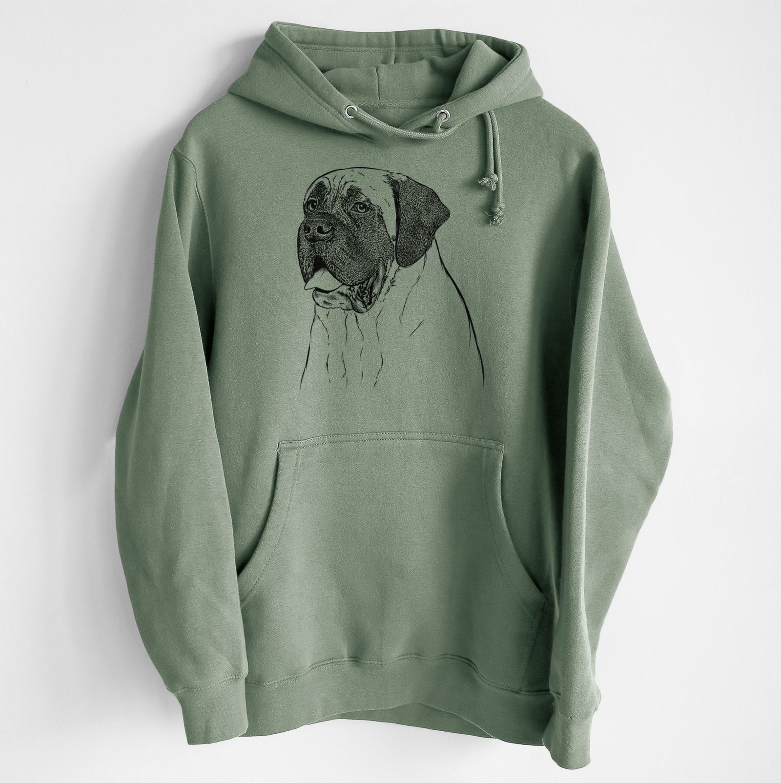 Sterling the English Mastiff- Heavyweight Fleece Hoodie