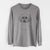 Bare Stitch the Bichonpoo - Men's Heavyweight 100% Cotton Long Sleeve