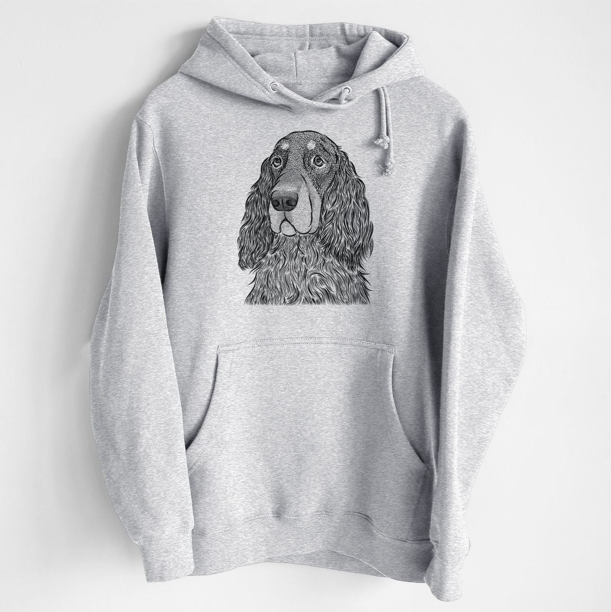Stormy the Gordon Setter- Heavyweight Fleece Hoodie