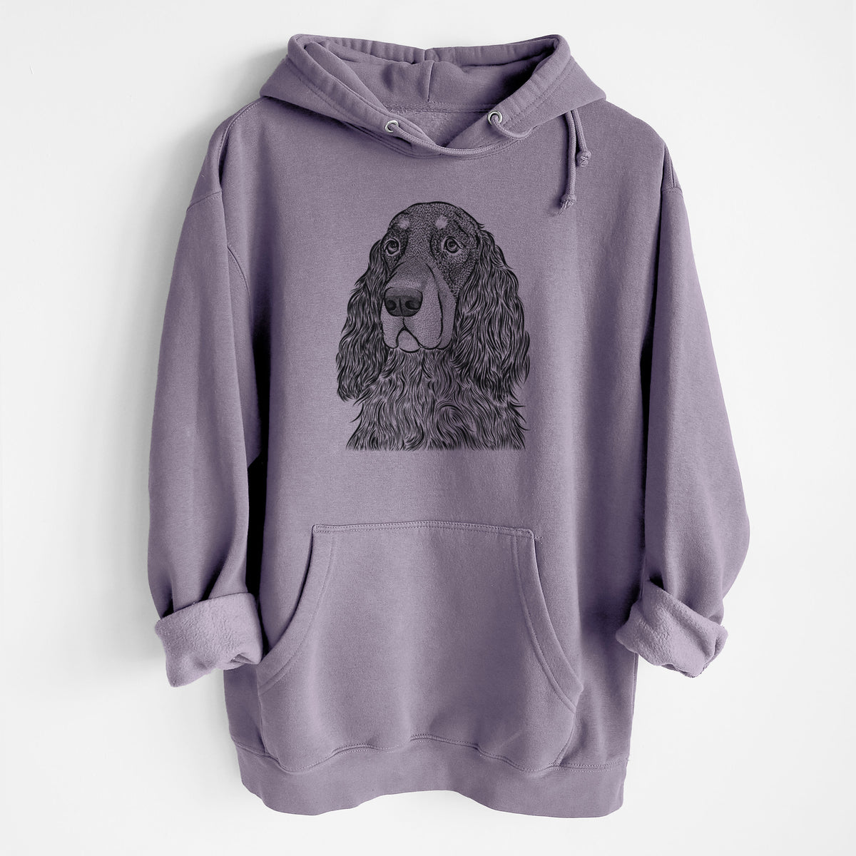 Stormy the Gordon Setter- Heavyweight Fleece Hoodie