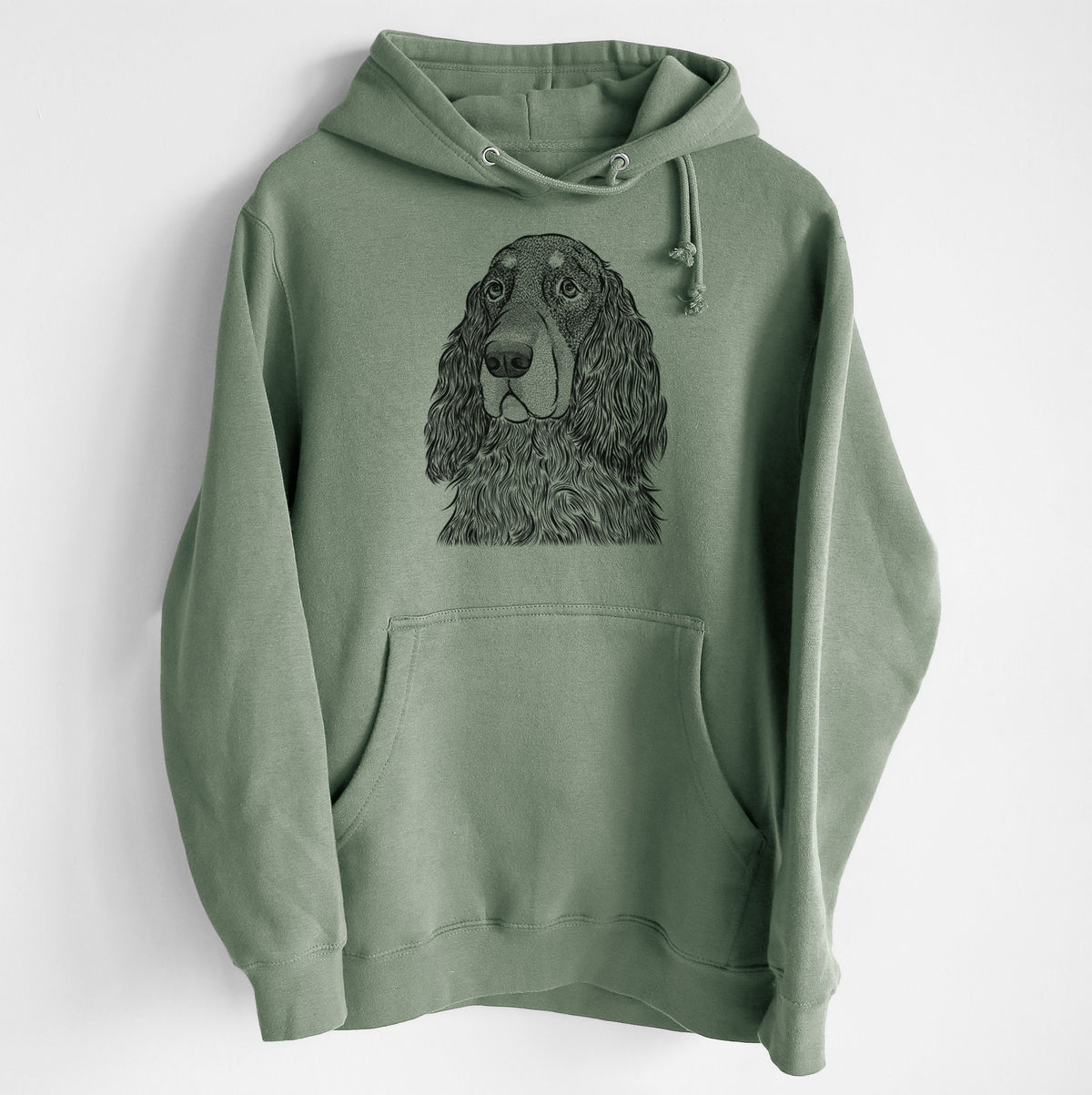 Stormy the Gordon Setter- Heavyweight Fleece Hoodie