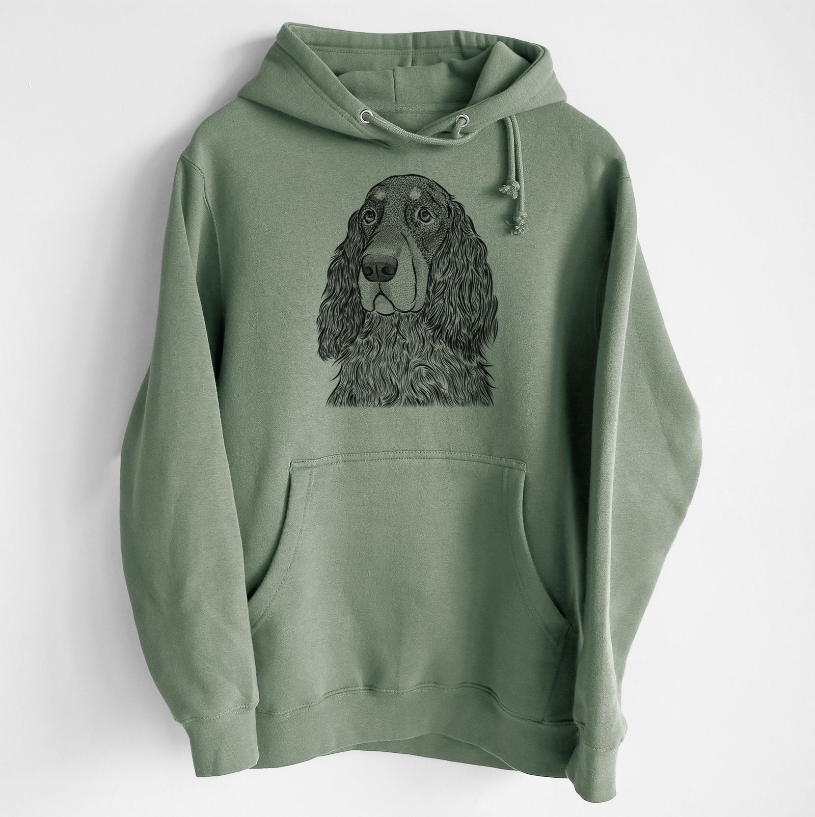 Stormy the Gordon Setter- Heavyweight Fleece Hoodie
