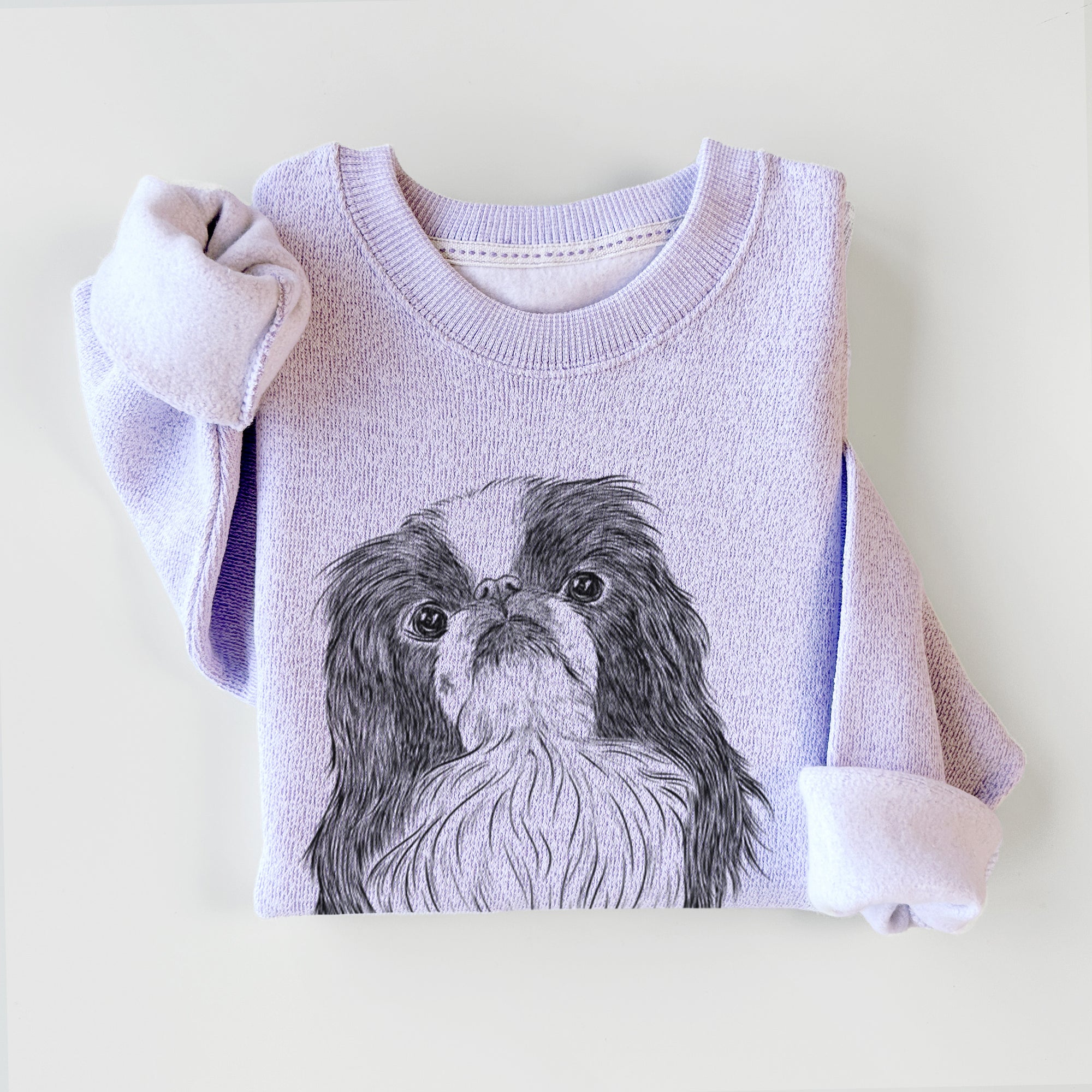Suki the Japanese Chin - Knit Sweatshirt
